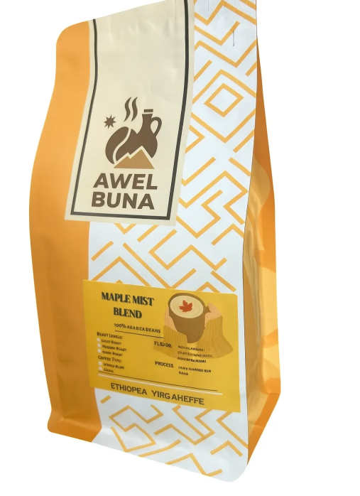 Awel Buna Ethiopian Yirgacheffe – Maple mist blend
